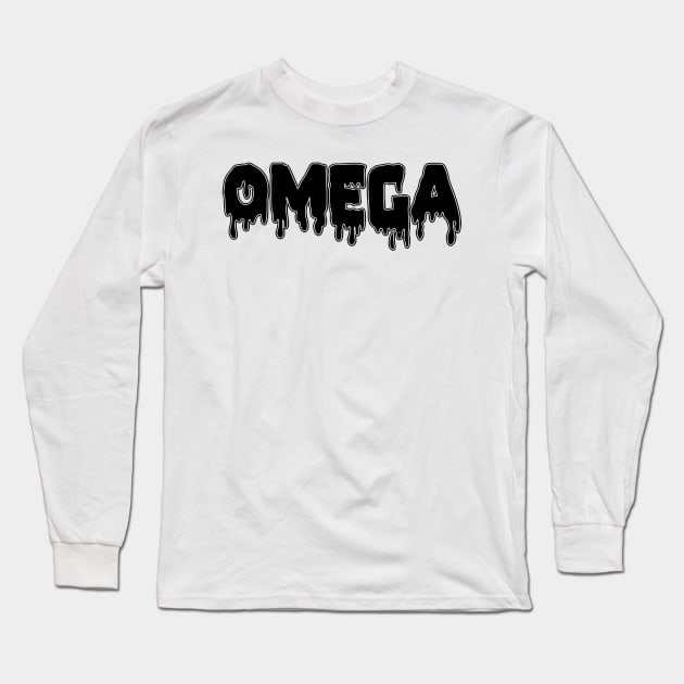 Drippy Omega Long Sleeve T-Shirt by lolosenese